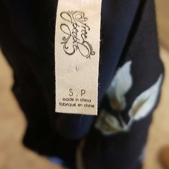 NWOT FREE PEOPLE floral tunic/mini dress - Picture 6 of 12